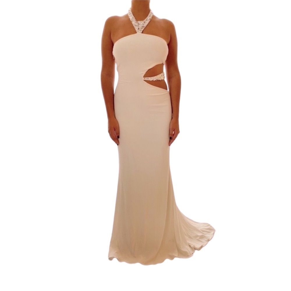 Cache White Dress